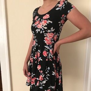Floral Skater Dress